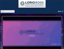 Tablet Screenshot of lorioross.com